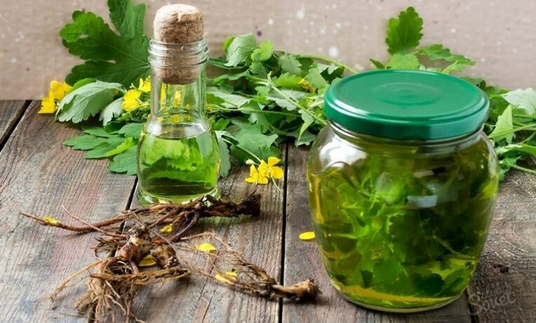 βάμμα σελαντίνης για μύκητες νυχιών